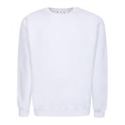 Hvid Crewneck Sweatshirt til Kvinder