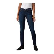 Bair skyllede indigo midt stigning Roxanne jeans