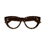 Modig Cat-Eye Acetatramme med Geometriske Arme