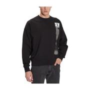 Moderne Brushstroke Crew Neck Sweater