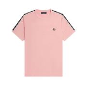 Tape Ringer T-Shirt Chalky/Pink/Black