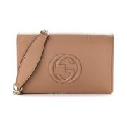 Soho Læder Wallet On Chain Clutch Crossbody