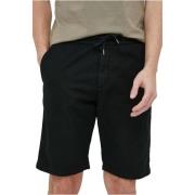 Afslappede bomuld og linned shorts