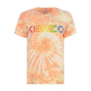 Orange Casual Herre T-shirt