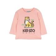 Baby Pige Pink Bomuld Jersey T-Shirt