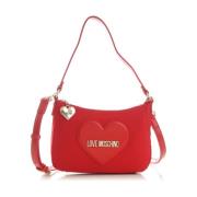 Heart Logo Hobo Skuldertaske