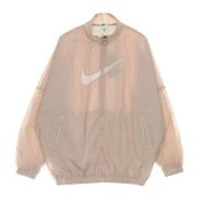 Essential Woven Jacket - Pink/White