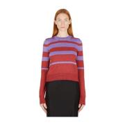 Metallic Stribet Sweater