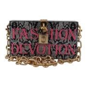 Grå Fashion Devotion Clutch Plexi SICILY BOX Pung