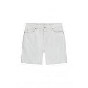 Ivory Denim Shorts