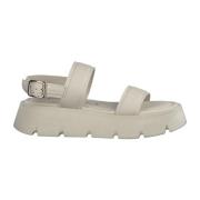 Elegante Ivory Flade Sandaler