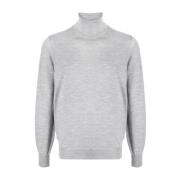 Luksuriøs Uldblandet Turtleneck Sweater