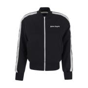 Sweatshirt med lynlås i Bomber Track Jacket-stil
