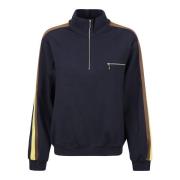 Hyggelig Strikket Quarter Zip Sweatshirt