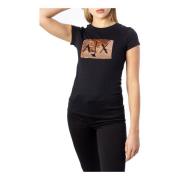 Printet Damer T-shirt