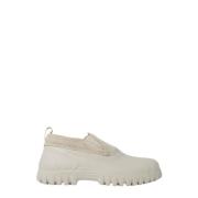 Suede Loafers med Track Sole
