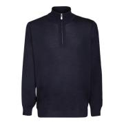 Stilfuld højhalset sweater