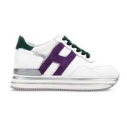 Hvide Sneakers Hogan Midi H222