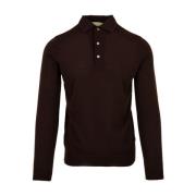 Mørkebrun Polo Shirt til Mænd