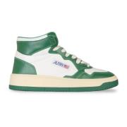 Mid Bicolor Grøn Sneakers