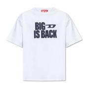 ‘T-BOXT-BACK’ T-shirt med print