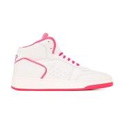 Fuchsia High-Top Sneakers