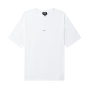 Hvide T-shirts og Polos med Logo Print