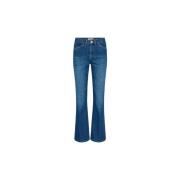 Flare Jeans - Denim - Blå
