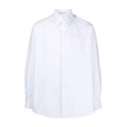 Optisk Hvid VLogo Skjorte