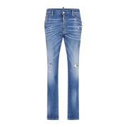 Vintage Slim Fit Stretch Denim Jeans