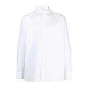 Klassisk Hvid Bomuldsskjorte