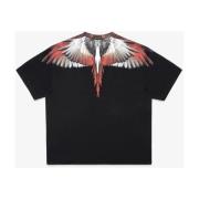 Icon Wings T-shirt Sort Rød