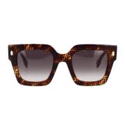 Firkantede solbriller til kvinder - Roma FE40101I 55B