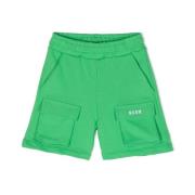 Grønne Shorts med Lommer