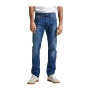 Klassiske Straight Denim Jeans