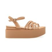 Ørken Ruskind Kile Sandal