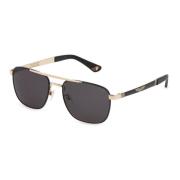 ORIGINS 3 SPL890 Sunglasses Shiny Rose Gold