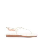 Platin Flat Sandal