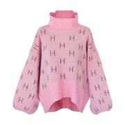 Hyggelig Pink Oversize Sweater