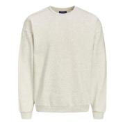 Basic Crew Neck Bomuldssweatshirt