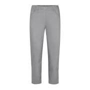 Laurie Patricia Pure Regular Crop Trousers Regular 100870 92000 Quiet Grey