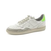 Hvide Fluogrønne Sneakers til Kvinder