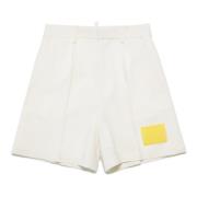 Formelle cool uld shorts til sommerbegivenheder