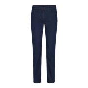 Laurie Laura Slim Ml - Ecolabel Trousers Slim 100548 49505 Dark Blue Denim