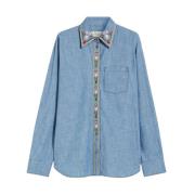 Denim Chambray Herreskjorte