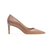 Nude Patent Læder Pumps