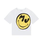 Smile Print Børne T-Shirt