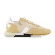 Beige Lave Top Sneakers