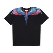 Icon Wings Bomuld T-shirt Sort