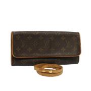 Pre-owned Canvas louis-vuitton-tasker